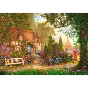 Premium Plus Thatched Cottage Cabin & Cottage By Trefl