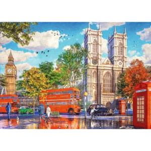 Premium Plus A View of London - Scratch and Dent London & United Kingdom By Trefl