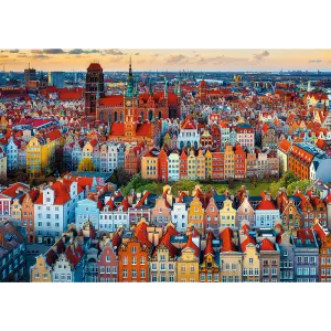 Premium Plus View on Gdańsk, Poland Europe By Trefl