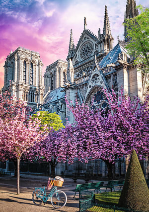 Premium Plus Notre-Dame Cathedral of Paris Paris & France By Trefl