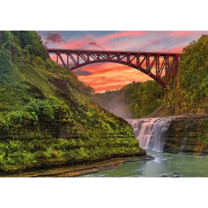 New River Gorge Sunrise & Sunset By Trefl