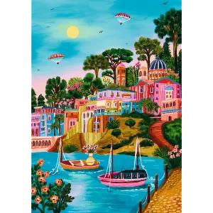 Premium Plus The Art of Color Syros, Greece Europe By Trefl