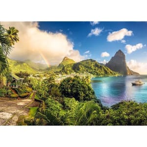 Sunsets Tropical Lagoon Landscape By Trefl