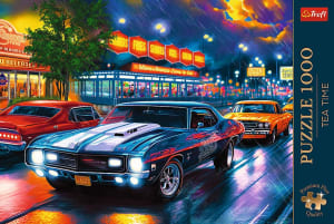 Premium Plus Tea Time: Night Drive Nostalgic & Retro By Trefl