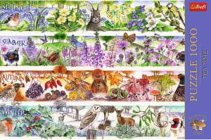 Premium Plus Tea Time: Four Seasons Landscape By Trefl