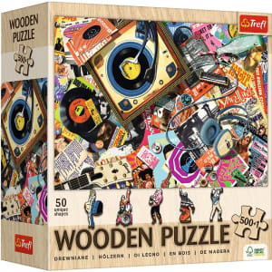 In the World of Music Collage By Trefl