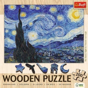 The Starry Night - Vincent van Gogh Contemporary & Modern Art By Trefl