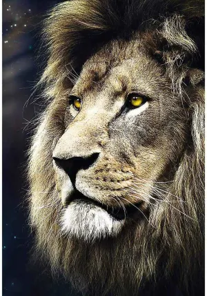 Lion's Portrait Big Cats By Trefl