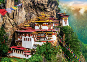 Tiger’s Nest, Bhutan Landmarks & Monuments By Trefl