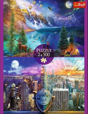Premium Plus American Tour Skyline By Trefl