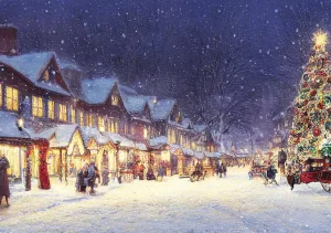 Holiday Village Christmas By Trefl