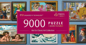 Not So Classic Art Collection Collage By Trefl