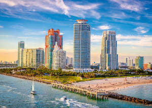 Miami, South Beach United States By Trefl