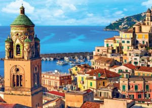 Amalfi Coast Italy By Trefl