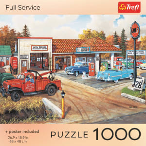 Red Full Service Nostalgic & Retro By Trefl