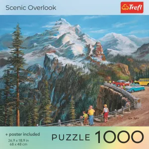 Trefl Red Scenic Overlook Mountain By Trefl