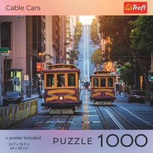 Red Cable Cars  Photography By Trefl