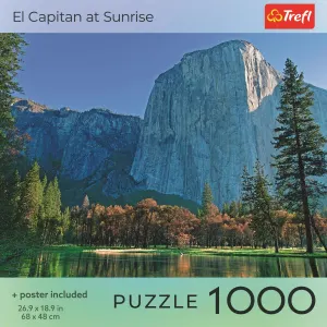 Red El Capitan at Sunrise Mountain By Trefl