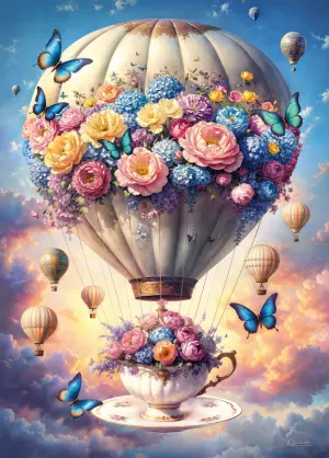 Relax & Rise Hot Air Balloon By CherryPazzi