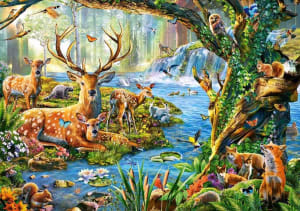 Forest Life - Scratch and Dent Forest By Castorland