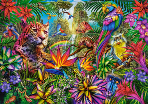 Jungle Fashion Jungle Animals By Castorland