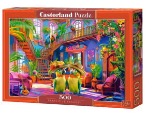 Parrots in Paradise Humor By Castorland