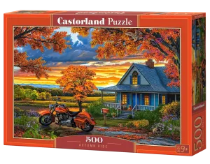 Autumn Ride Motorcycle By Castorland