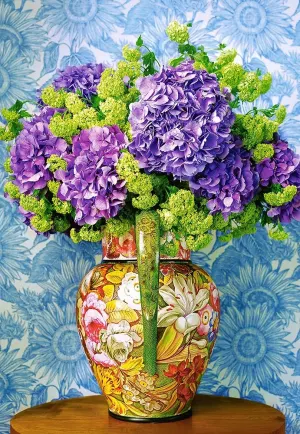 Bouquet of Hydrangeas Flower & Garden By Castorland