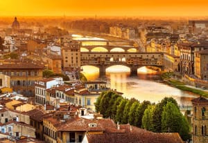 Bridges of Florence Italy By Castorland