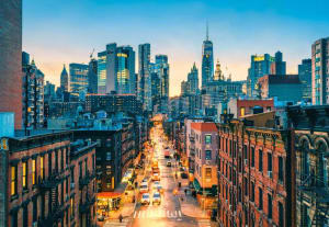 Lower Manhattan New York By Castorland