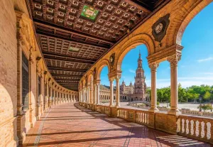 Spanish Square, Seville, Spain Spain By Castorland