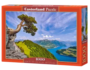 View of the Lake of Uri, Switzerland Europe By Castorland