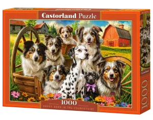 Happy Dogs In The Countryside Dogs By Castorland