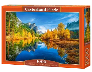The Three Brothers, Yosemite National Park, USA National Parks By Castorland