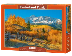 View Of Wilson Peak In Autumn, USA Fall By Castorland
