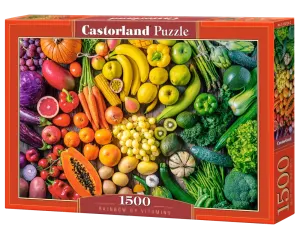 Rainbow of Vitamins Food and Drink By Castorland