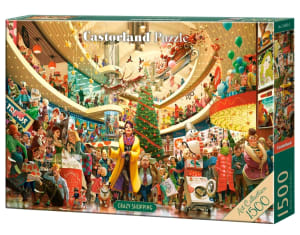 Crazy Shopping, Art Collection Christmas By Castorland