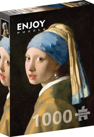 Vermeer: Girl with a Pearl Earring Fine Art By Enjoy