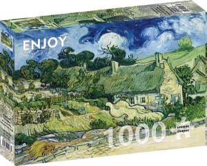Van Gogh: Thatched Cottages at Cordeville Contemporary & Modern Art By Enjoy