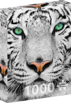 White Siberian Tiger Big Cats By Enjoy