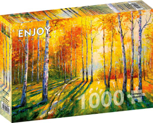 Birch Grove Landscape By Enjoy
