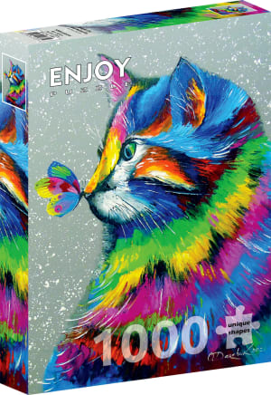 Bright Cat and Butterfly Cats By Enjoy