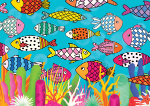 Patterned Fishes Fish By Enjoy