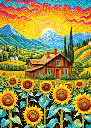 Sunflower House Flower & Garden By Enjoy