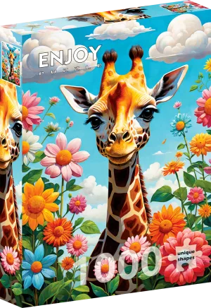 Cute Giraffe Safari Animals By Enjoy