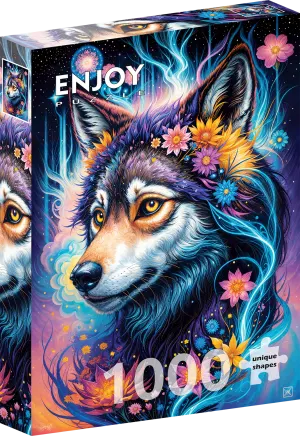 Magical Wolf Portrait Wolf By Enjoy