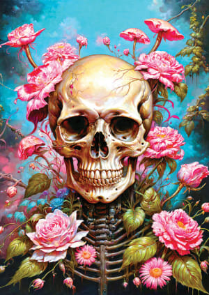 Garden Skeleton Flower & Garden By Enjoy