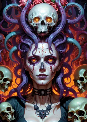 Dark Witch Halloween By Enjoy