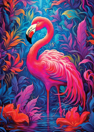 Flamingo Miracle Birds By Enjoy