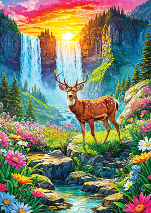 Deer Paradise Forest Animal By Enjoy